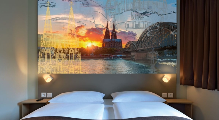 B&B Hotel Koeln-City Wandpaneel Foto B&B HOTELS